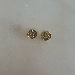 Gold Kate Spade Stud Earrings
